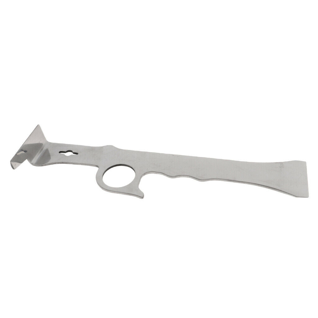 Polished Stainless Steel Beehive Bee Hive Honey Scraper Tool for Beekeepers
