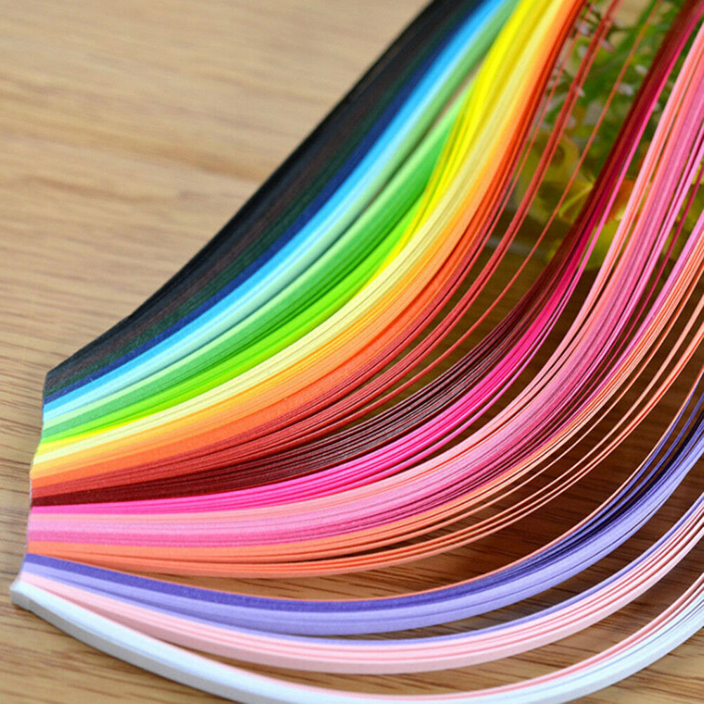 260 Paper quilling strips flower gift paper for  craft handmade paper Deco.l8