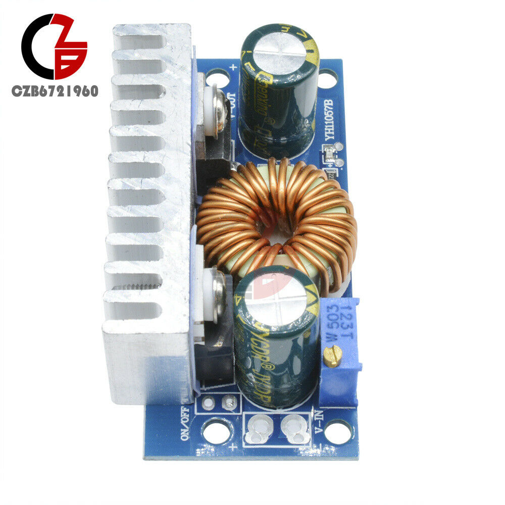 Adjustable DC-DC Non-isolated Step Up 4.5V-32V to 5-42V 6A Module 180KHz