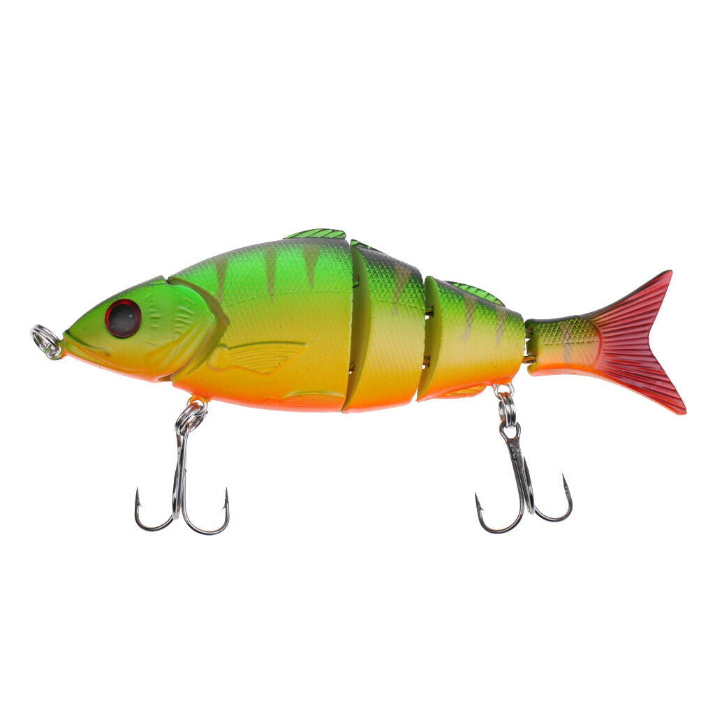 Multi - jointed   3 - Segement   Bass   Fishing   Lure   Crankbait   Hard   Bait