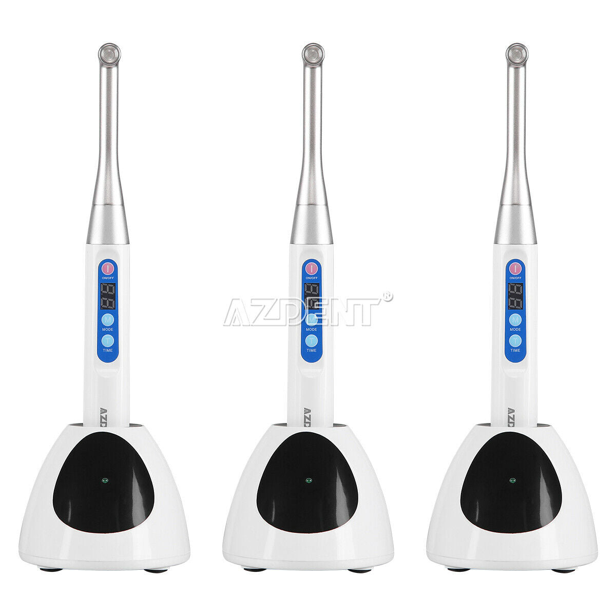 3X Dental Cordless iLed Curing Light Lamp 1 Second Cure 5W LED 2300mW/c㎡ White