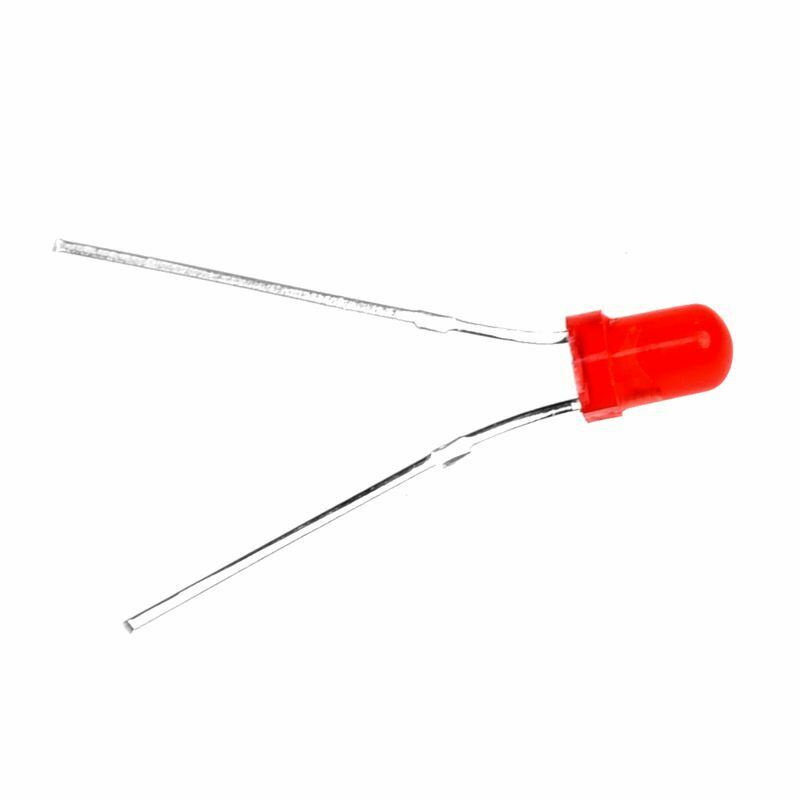 60Pcs 3mm Dia Round Assorted Color LED Light Emitting Diode Lamp DC 3V A2O1O1
