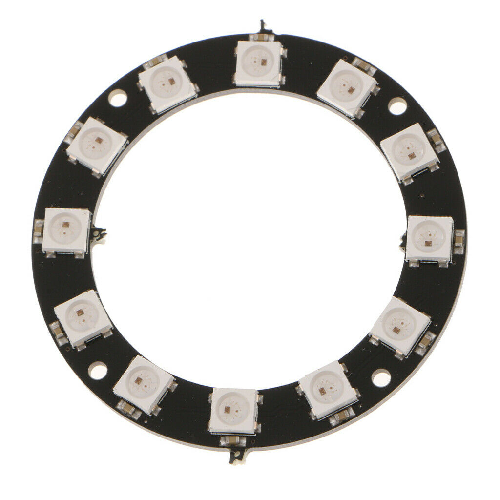 12Bit WS2812 5050 RGB Full-Color LED Driver Light Ring Development Board