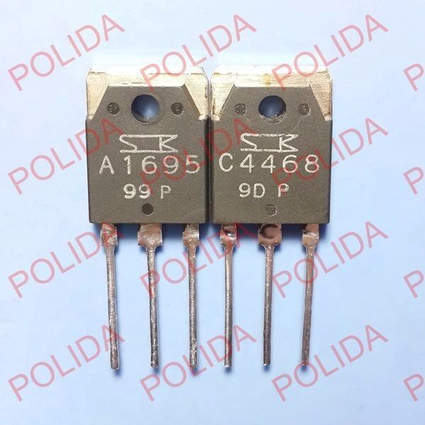 1pair OR 2PCS SANKEN TO-3P 2SA1695-P/2SC4468-P 2SA1695/2SC4468 A1695-P/C4468-P