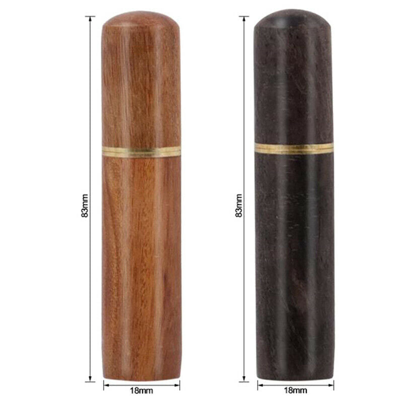 2Pcs Portable Toothpick Bucket Wood Toothpick Holder Bucket Mini Box Needle  SJ