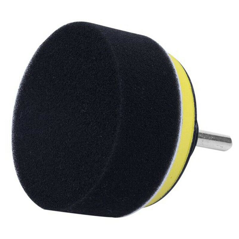 Car Polishing Sponge Plate Flat Wave Polishing Pad Sponge Wheel Set 2 Inch 16 X2
