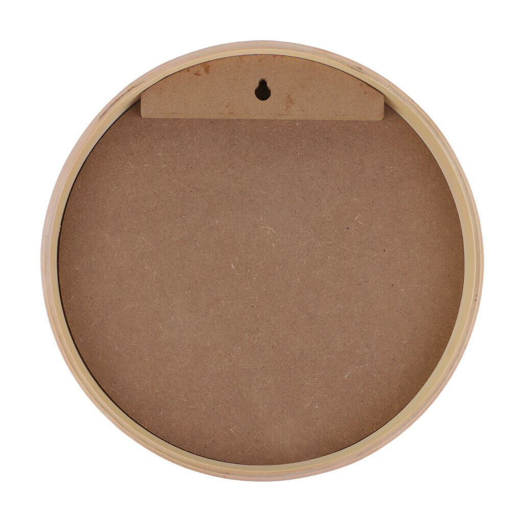 Plain Retro Round Artist Canvas Wooden Board Frame for Hanging Art Paintings