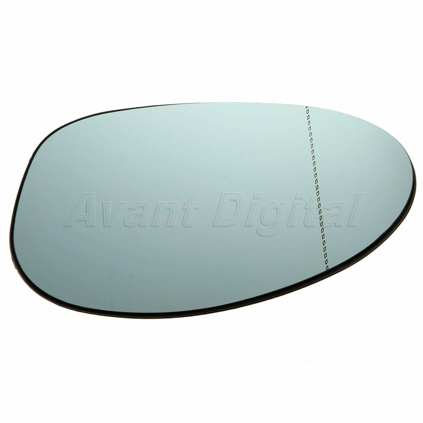 Blue Tinted Left Passenger Side Door Mirror Glass Heated Kit For Car E90 E87