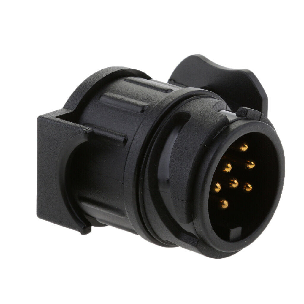 13 Pin to 7 Pin Trailer Towing Vehicle Socket Plug Adapter Connector