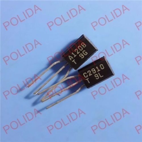 1pair or 2PCS Transistor SANYO TO-92L 2SA1208/2SC2910 A1208/C2910