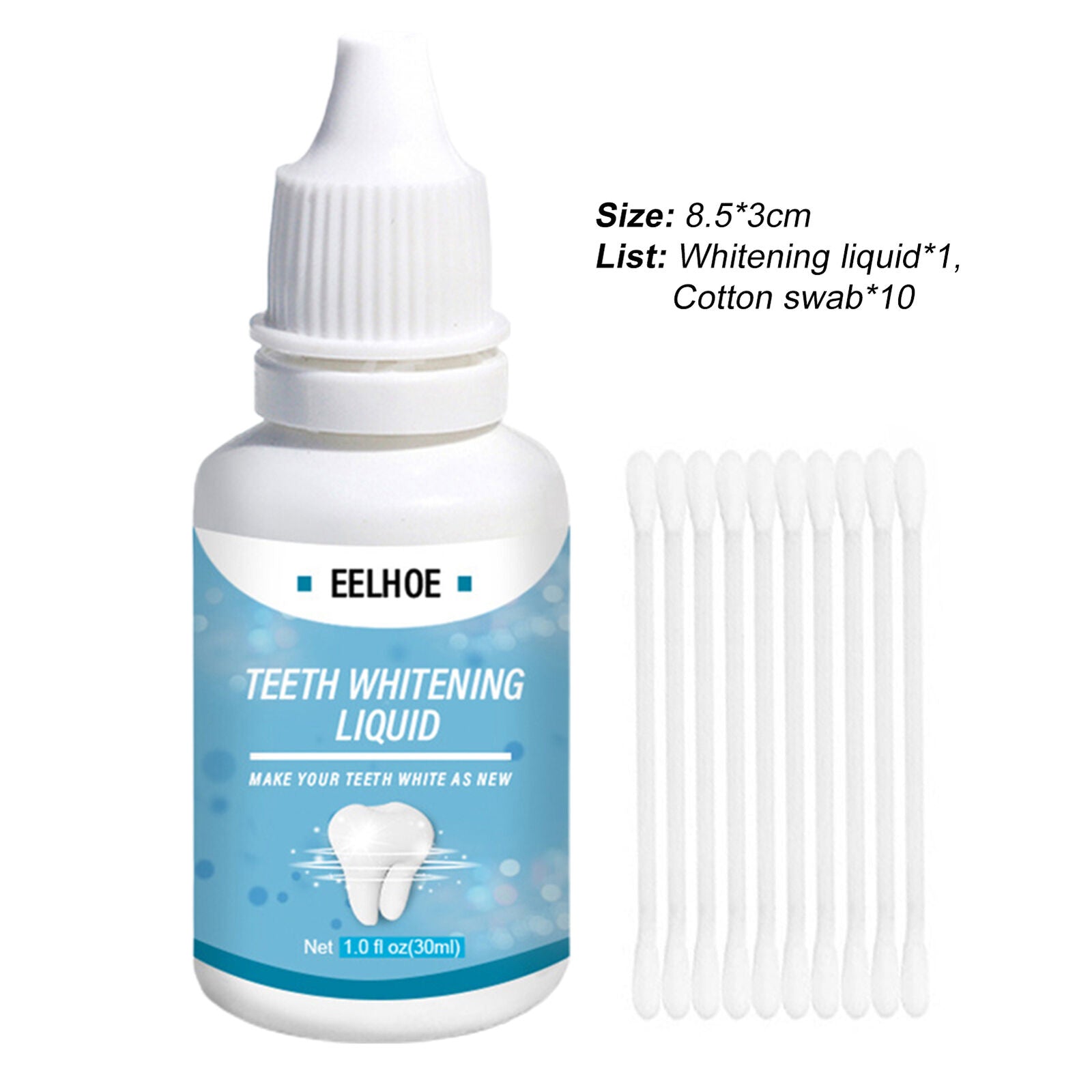 30ML Teeth Removing Water Convenient Lightweight Easy to Use Helpful for Home