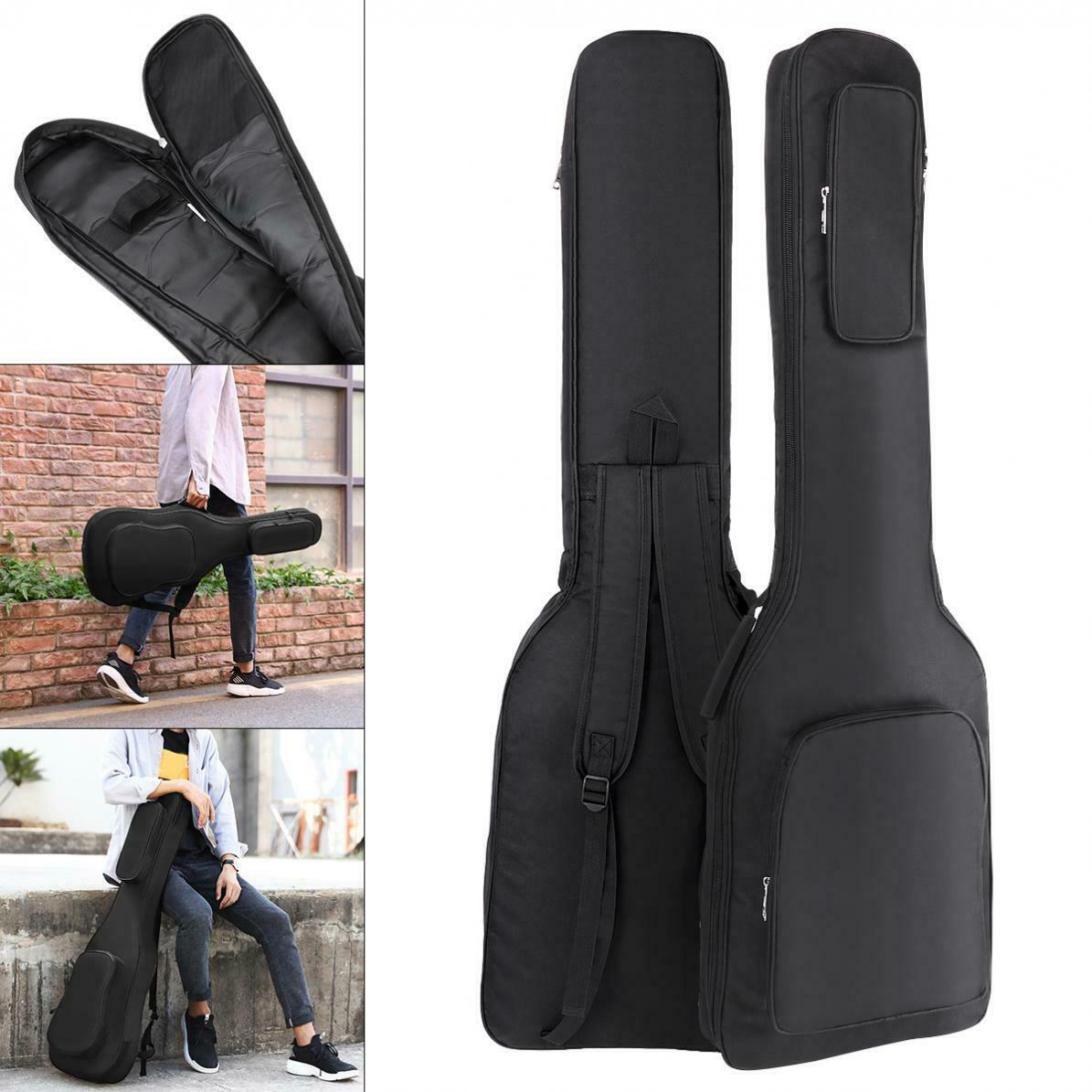 Thick Cotton Canvas Electric Bass Bag Waterproof Pad 7mm Cotton Thickening Soft