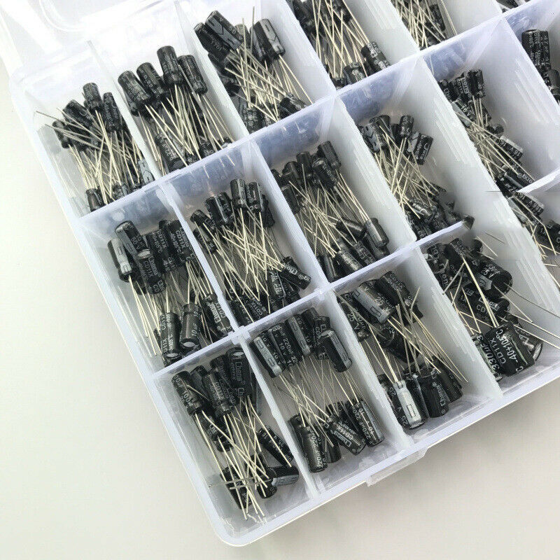 0.1To1000Uf 24 Models Electrolytic Radial Capacitors Combination Element 500Pcs