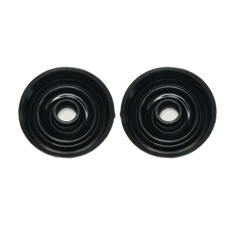 2Pcs 80mm Rubber Housing Dust Cap Seal Cover For Car LED HID Headlight Retrofit