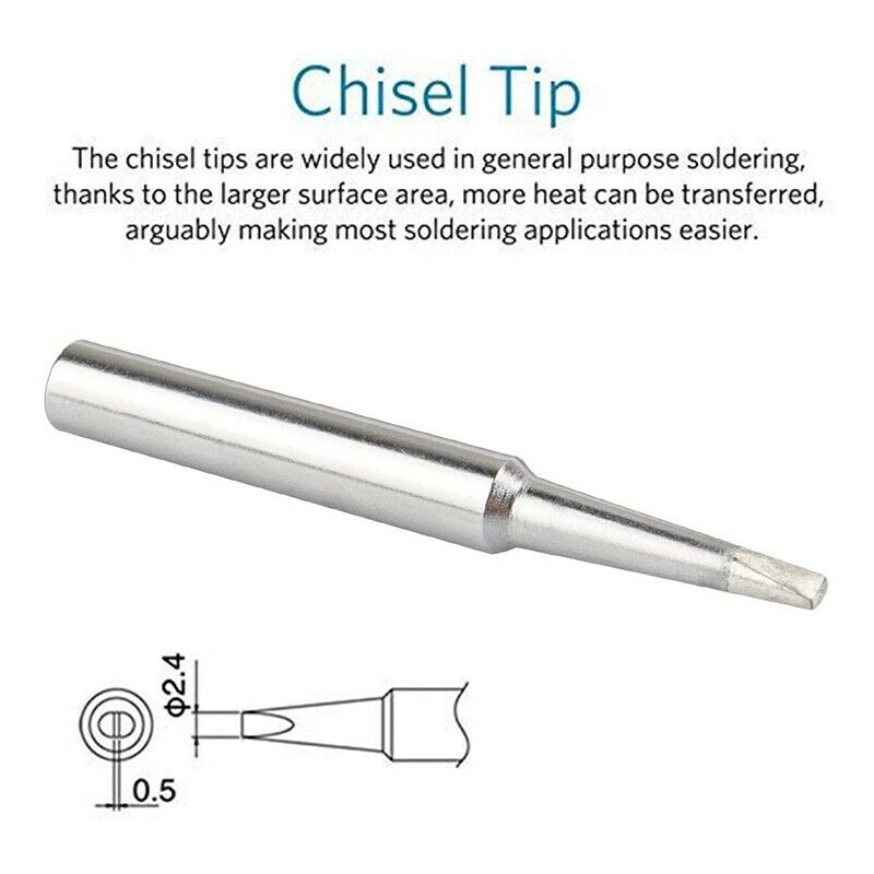 5Pcs ST Series Solde Tip for Weller WLC100, WP25, WP30, SP40L,SP40N and WP35 IC6