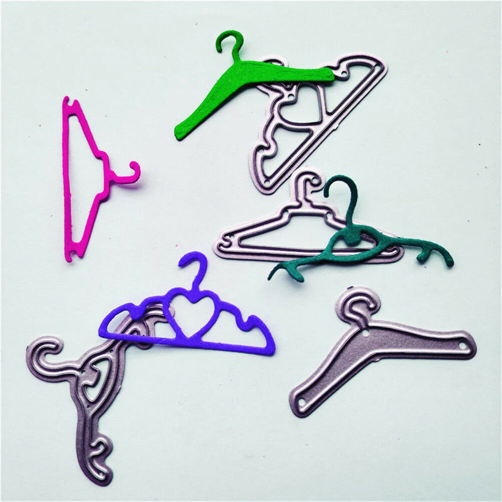 Vivid Clothes hanger Design Cutting Dies For Scrapbooking Card Craft Dec.l8