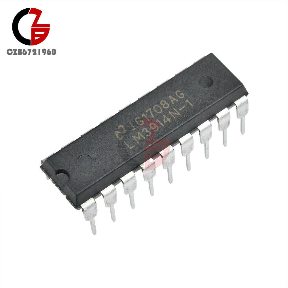 5pcs LED Display Driver IC NSC DIP-18 LM3914N-1 LM3914N-1/NOPB
