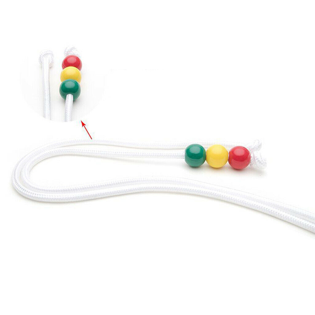 3X  String with 3 Pcs Beads Vision Convergence Training Tool