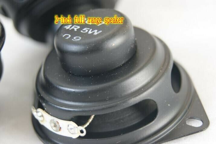 2pcs 2"inch 52MM Neodymium full-range speaker Loudspeaker 4 ohm 5 watt