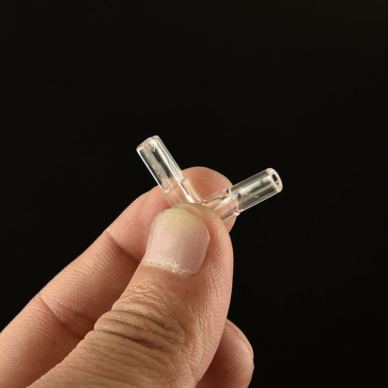 10pcs Clear Elbow Connector Fish Tank Aquarium Air Line Tubing Connecto.l8