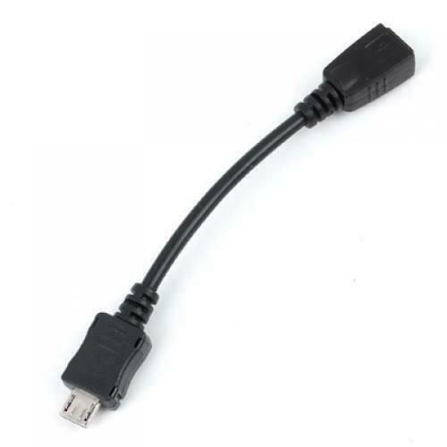 Micro Male to Mini Female USB Cable Converter Adapter