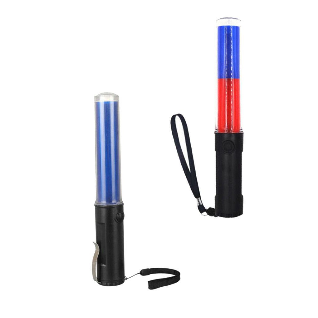 2x Flashlight Warning LED Traffic Light Mode 26cm