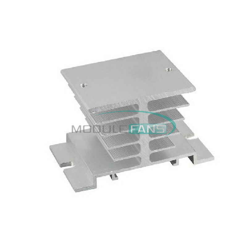Aluminum Alloy Heat Sink For Solid State Relay SSR Small Type Heat Dissipation