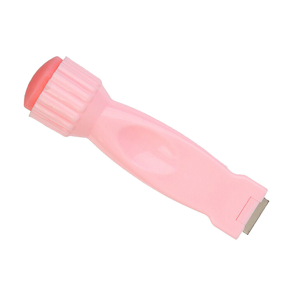 2 in 1 Double-end Nail Art Stamper Scraper Manicure Print DIY Tool - Pink