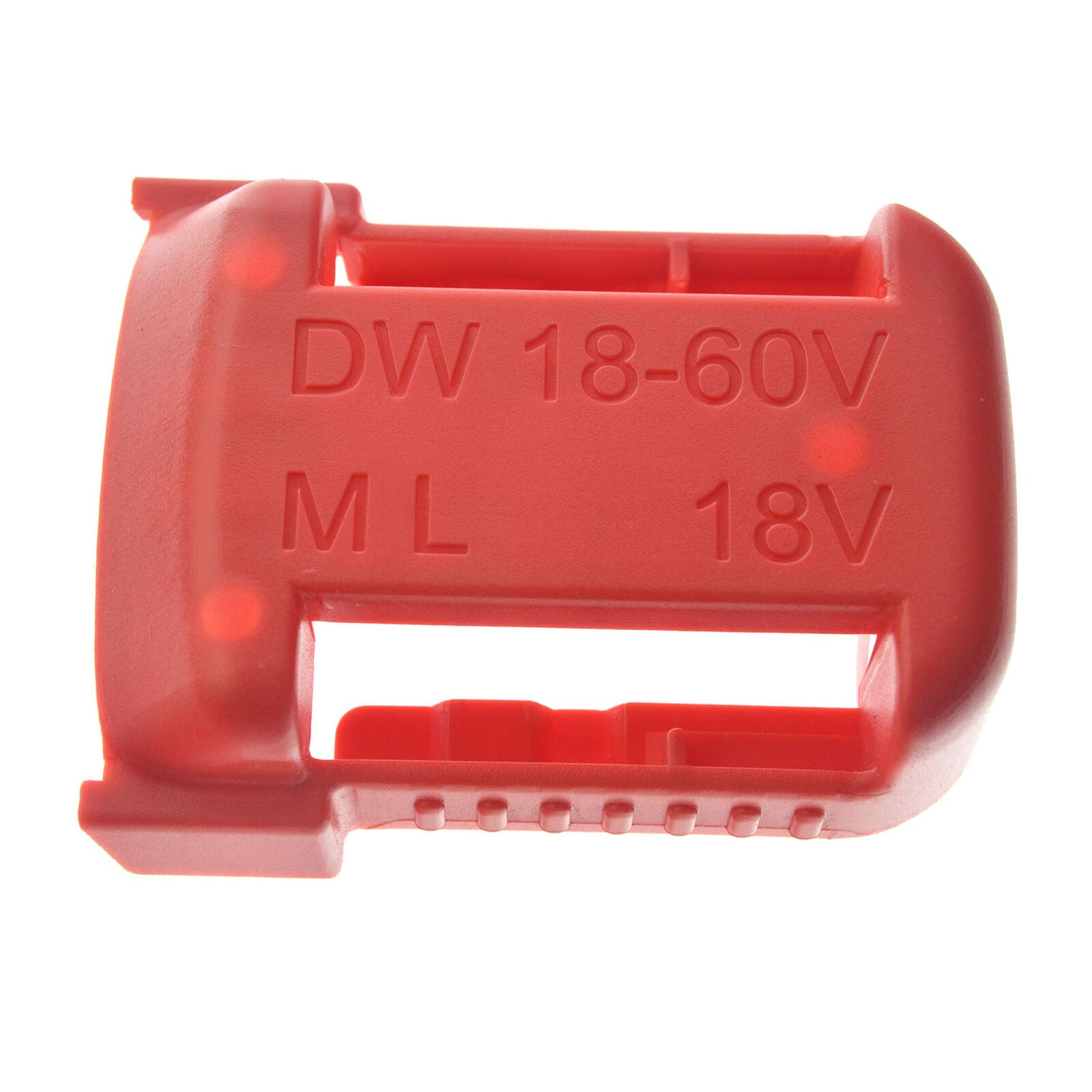 5x Red Battery Mounts for MILWAUKEE 18V M18 Storage Holder Shelf Rack Stand Slot