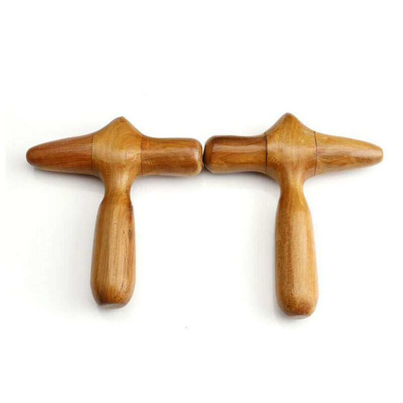 Thai Massage Wooden Tools Foot Face Body Spa Therapy Wood Stick Reflexology  BU