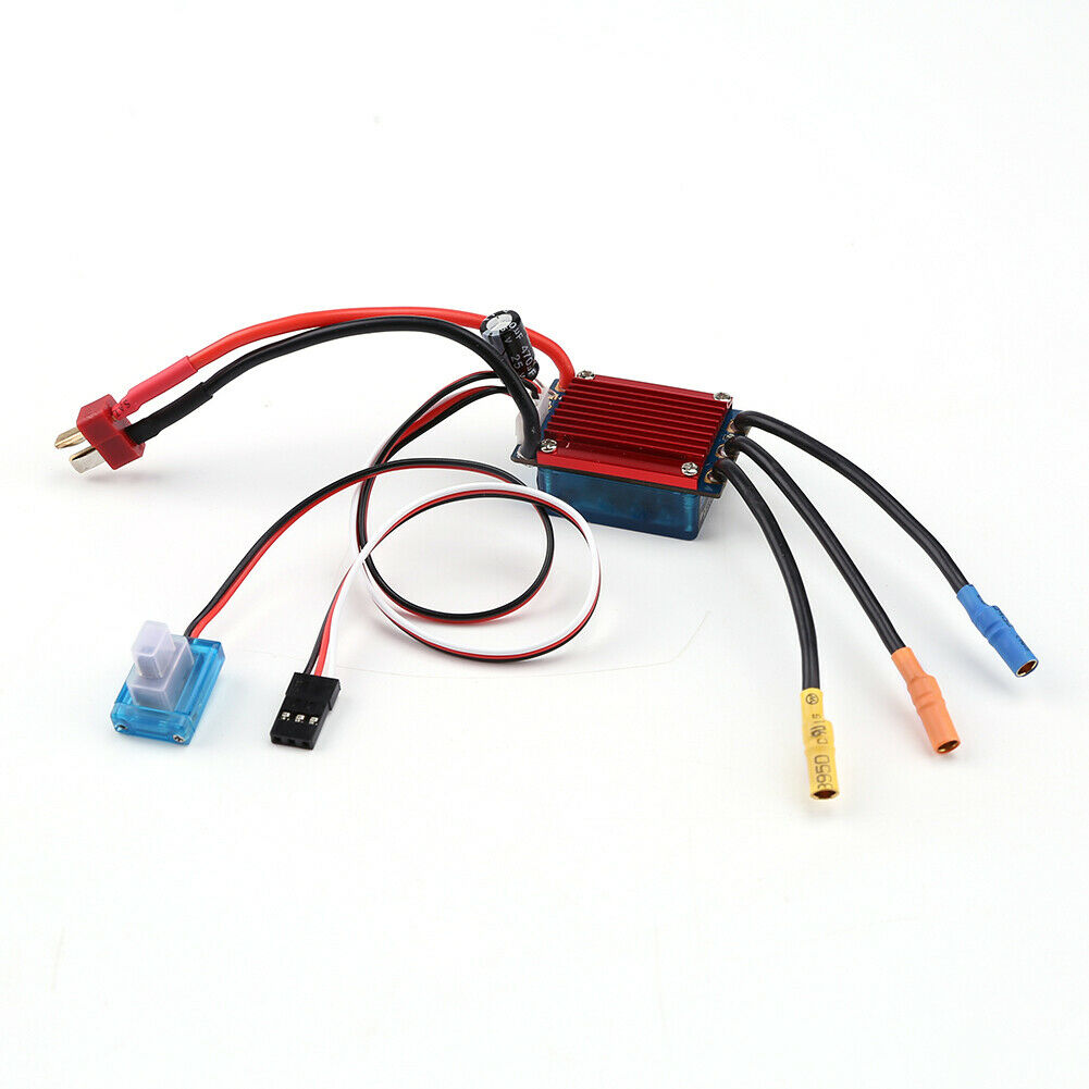 25A  ESC Brush  Speed Controller for 1/16 1/18 Scale RC Crawler Truck Car