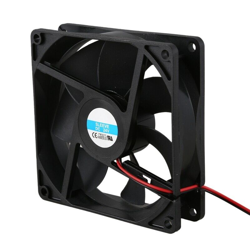92mm x 25mm 24V 2Pin Sleeve Bea Cooling Fan for PC Case CPU Cooler O9V5V5