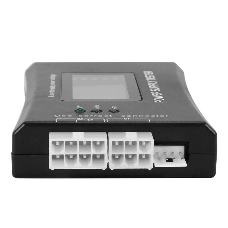 20+4 Pin LCD Power Supply Tester for ATX, ITX, BTX, PCI-E, SATA, D F8E6E6