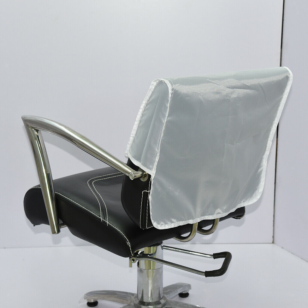 4X Plastic Cover For Back of Chair In Hairdressing Hair Salons 48x43cm White