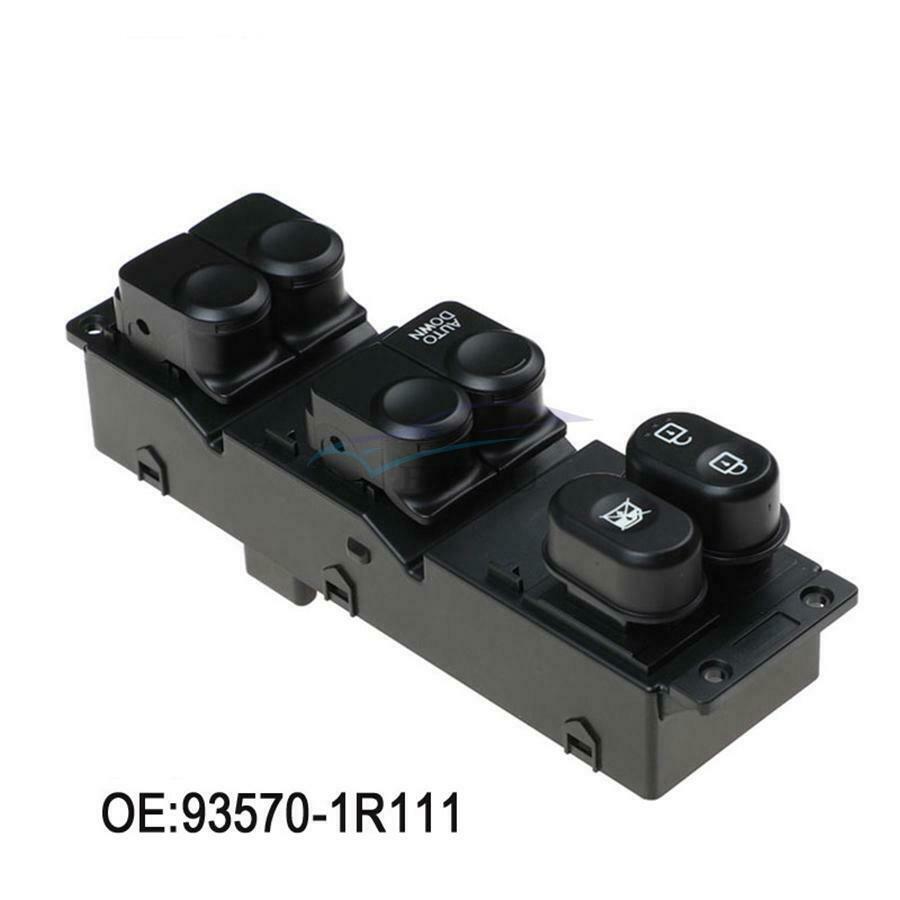 1 Set Automobile Power Window Switch 93570-1R111 For 2014-2017 Hyundai Accent