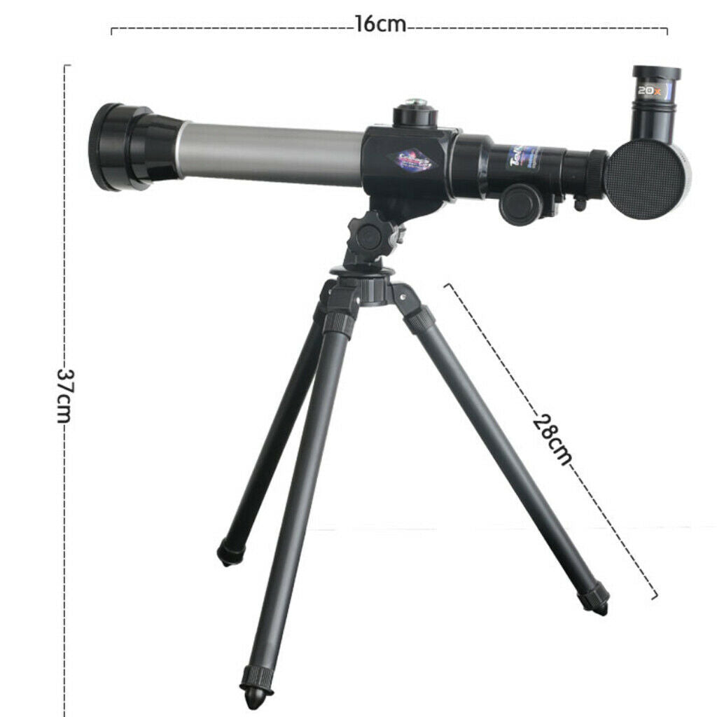 C2105 52mm Astronomical Telescope Refractive Eyepieces Kids Science Toys