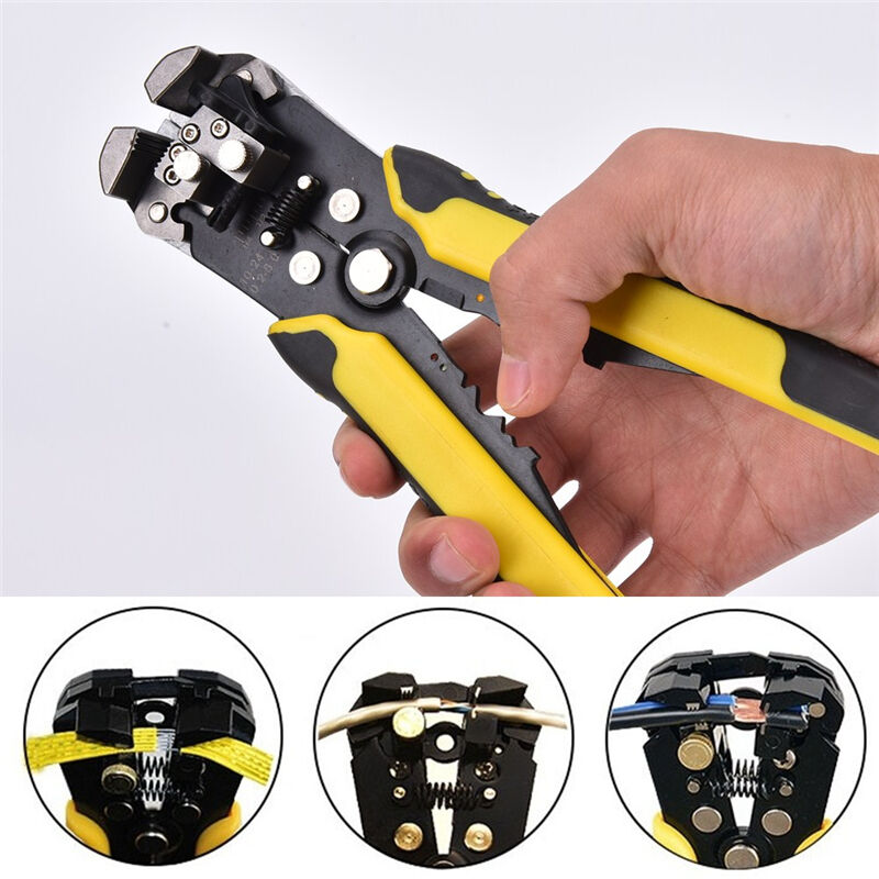 Pro Automatic Wire Striper Cutter Stripper Crimper Pliers Terminal Tool Tt