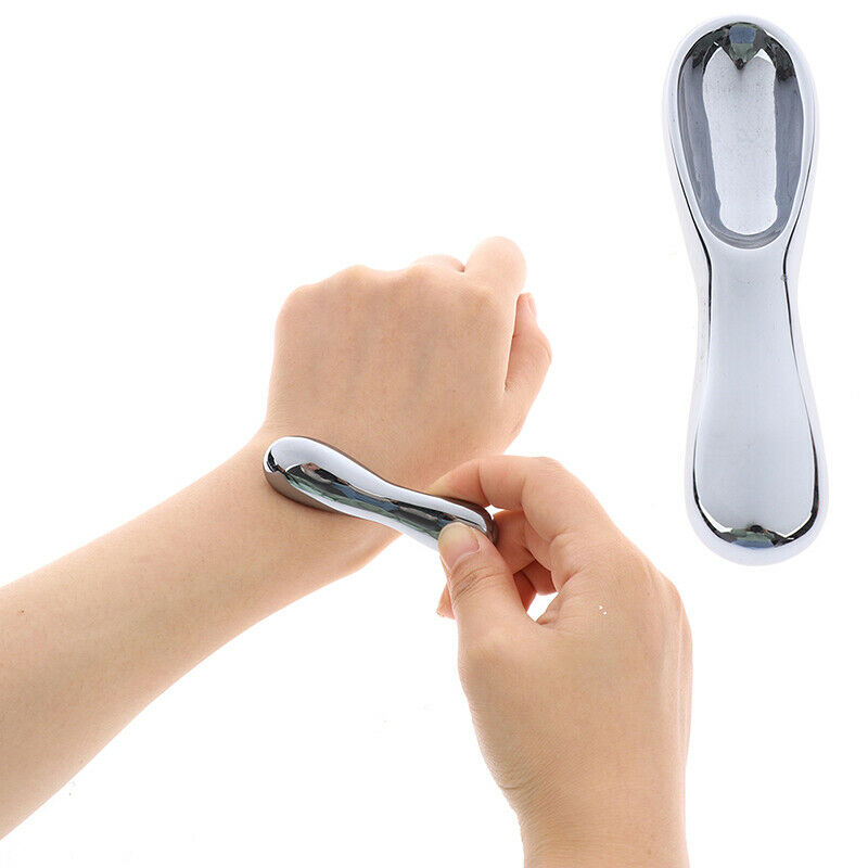 Terahertz Facial Massager Spoon Scraper Board Body Massager Wand Gua Sha TooFCA