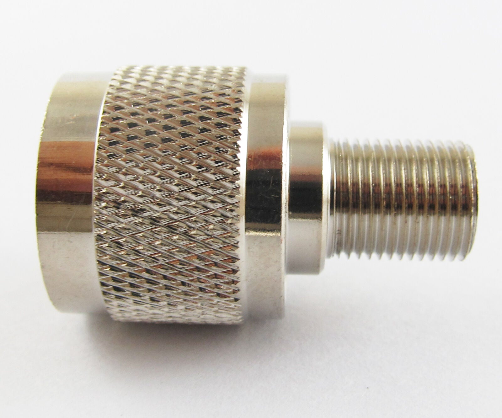 1pc F Female Jack to UHF PL259 Male Plug Straight RF Adapter Connector
