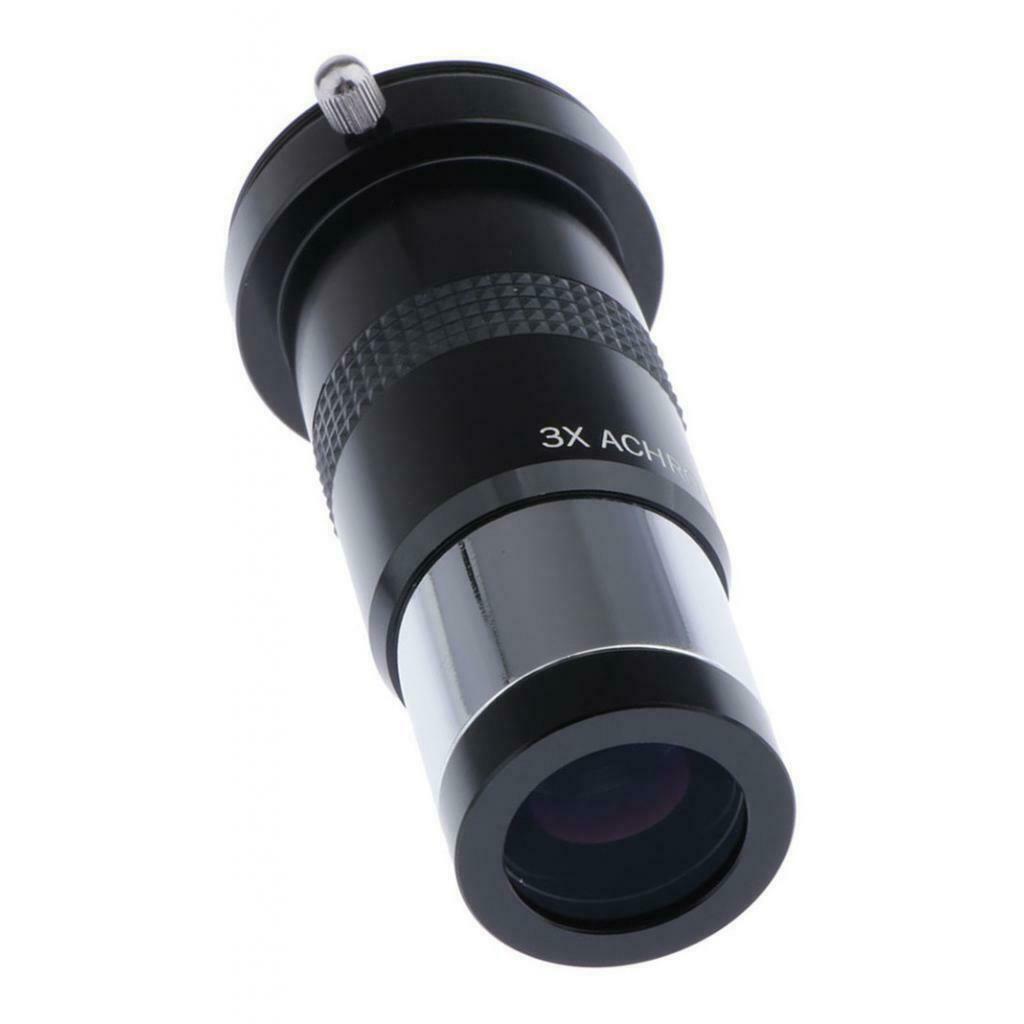 Universal Metal 3X Barlow Lens T-adapter 1.25"/31.75mm Economy Astronomical