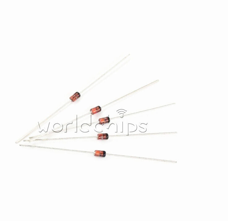 100PCS  1N4740 1N4740A Zener Diode 10V 1W