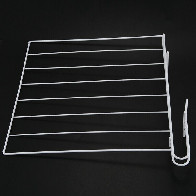 3PCS Closet Shelf Dividers Space Saving Shelves Wire Design White Wardrobe CheB4