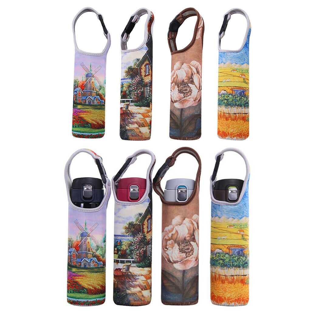 Neoprene Thermal Insulation Cup Sleeve Bottle Tote Cover Holder Windmill