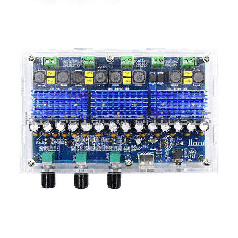 TPA3116D2 Bluetooth 5.0 4 Channel 50Wx2+100Wx2 Digital power amplifier Board