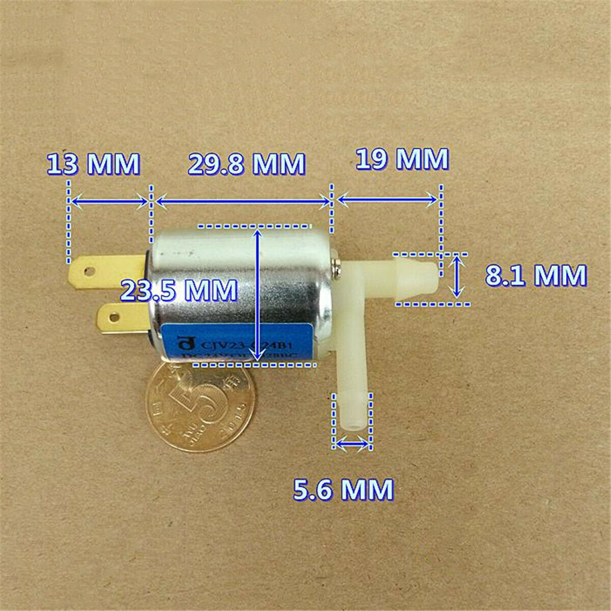 1pc DC24V Solenoid Valve Mini Micro Electric Gas Valve for Water Dispenser