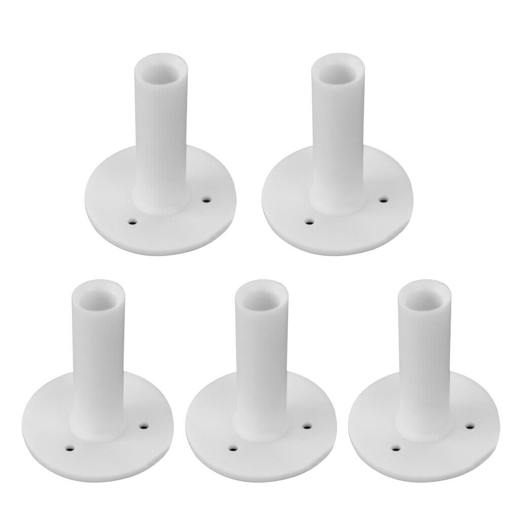 Set of 5 Golf Tee Holder Rubber 57mm Tees Training Aids Markers Accessories