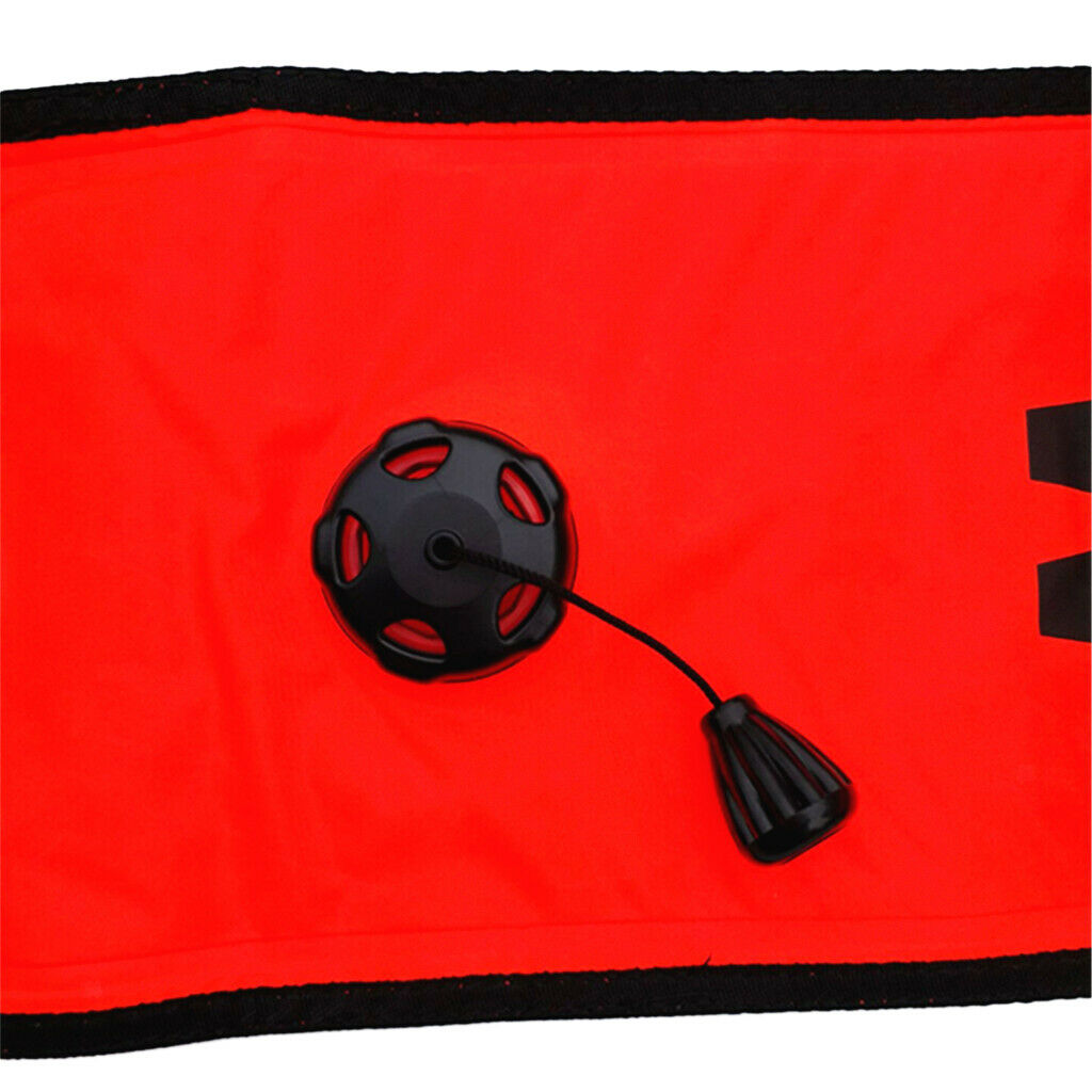 Scuba Diving SMB Underwater Snorkeling Signal Diver Below Surface Marker Buoy 4'