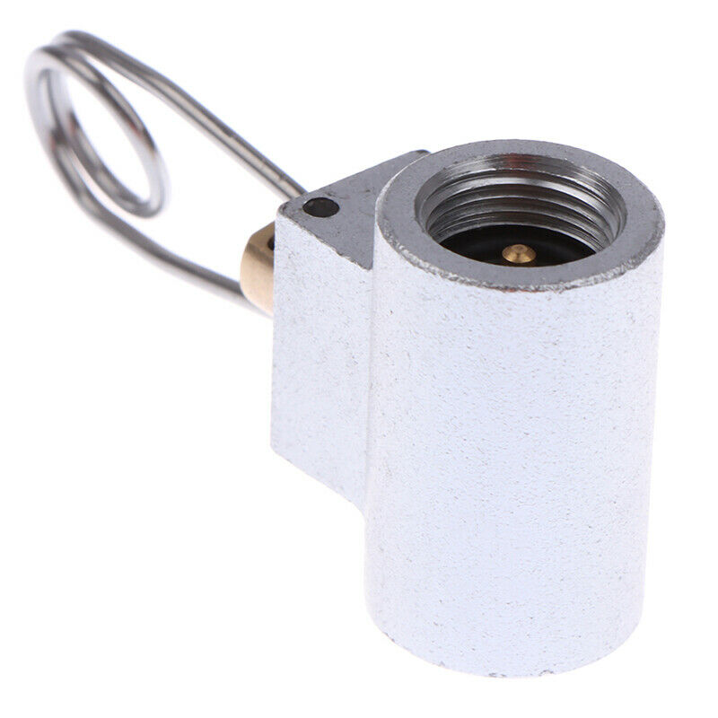 1X Camping Hiking Stove Adaptor Gas Tank Inflation Valve Convert Fuel Caniste SJ