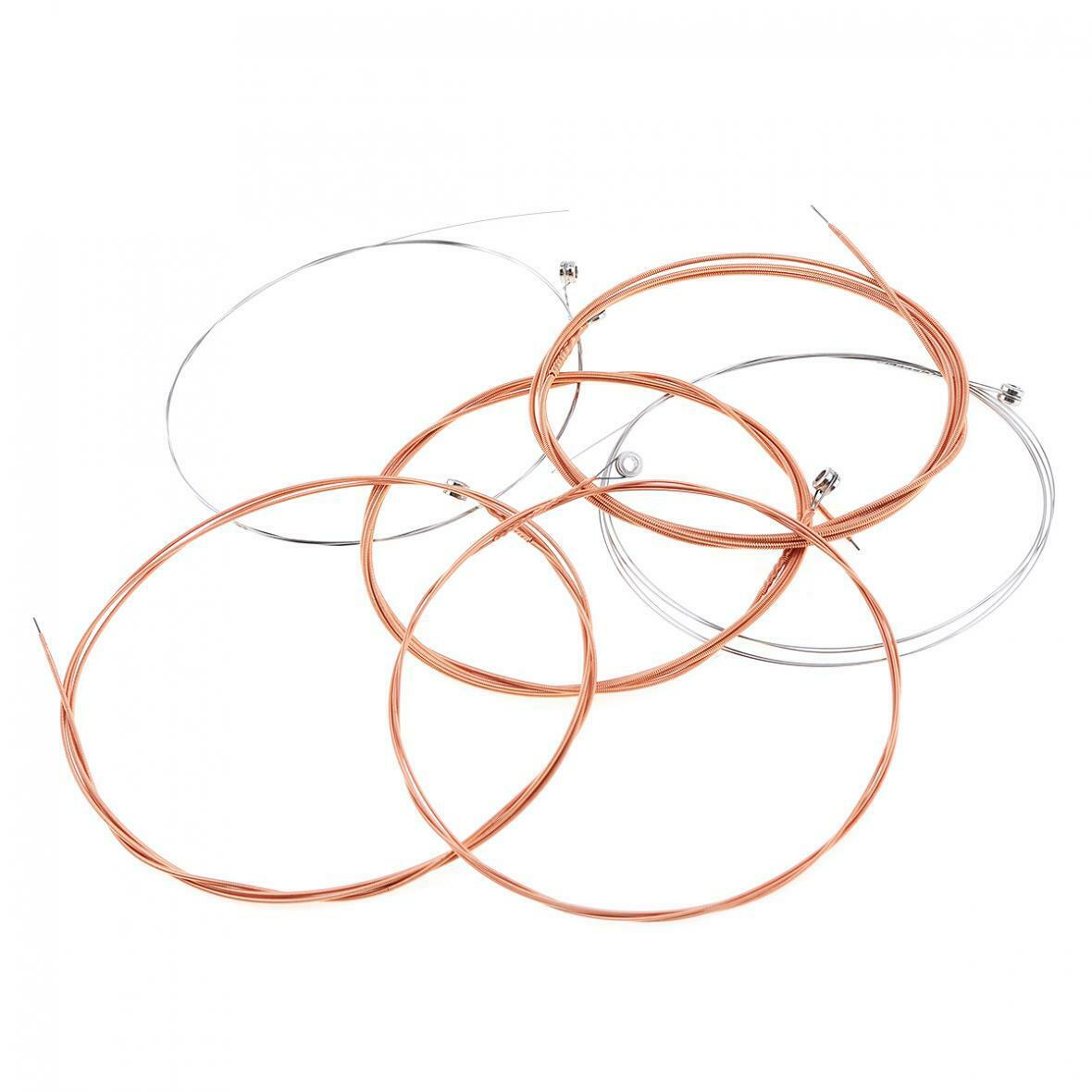 Acoustic Flok Guitar String Steel Core Phosphor Alloy with Nickel-Plated Ball-En