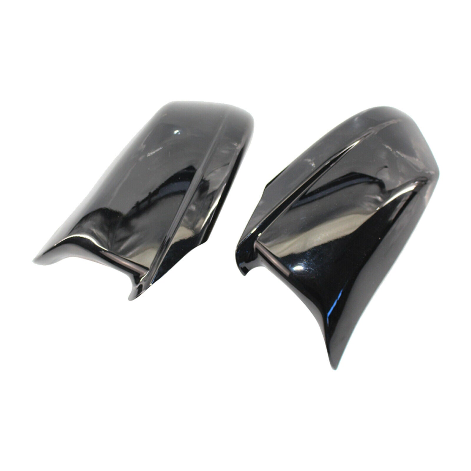 1Pair Side Rearview Wing Mirror Cover Trim Replace For BMW 5Series F10 11-13